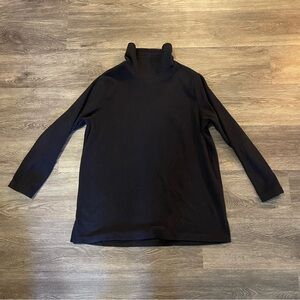 Lands End cowl neck sweater